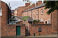 Rear gardens of Albion Place and Albion Street, Chester