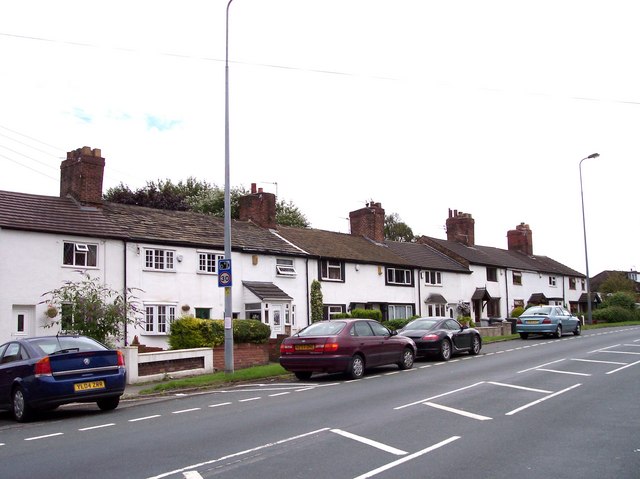 Cottages on Pemberton Road Winstanley