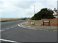 Looking from Ophir Road into Brighton Road