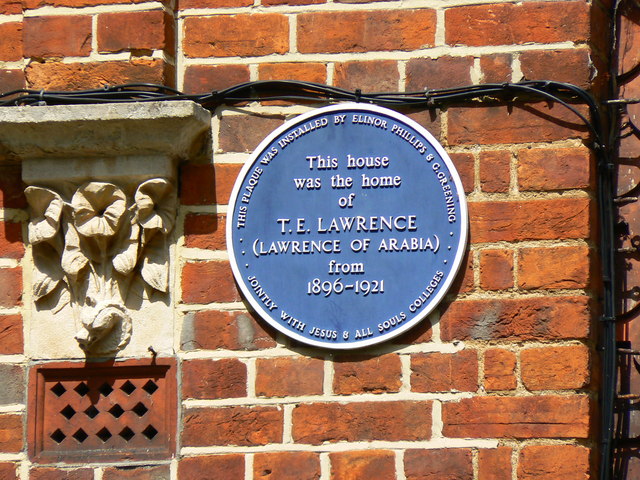 Blue plaque, 2 Polstead Road, Oxford