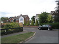 Looking from Geddes Way into Rother Close