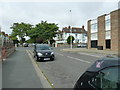 Approaching the crossroads of   Ham Road and Church Walk