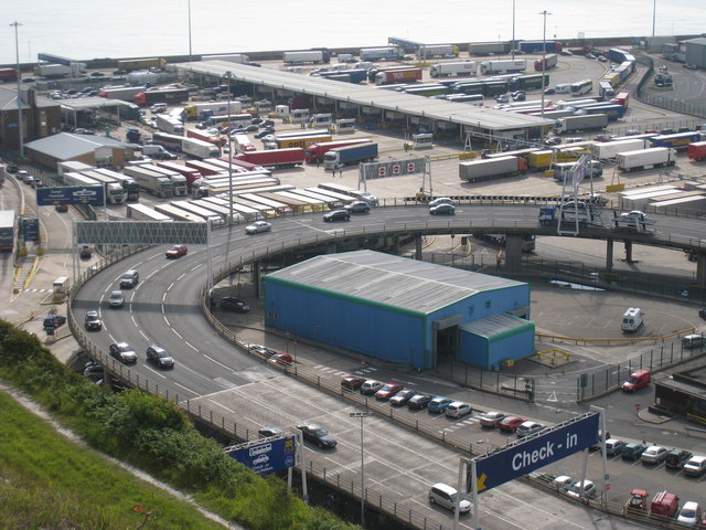 Dock Exit Road, Dover Eastern Docks