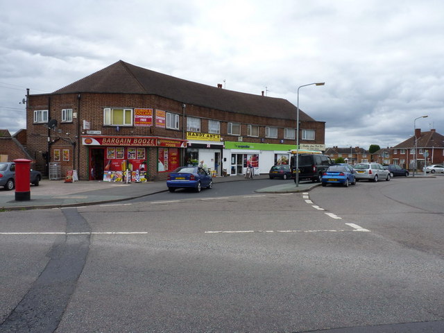 Shops on the Stubby Lane roundabout,... © Richard Law :: Geograph ...