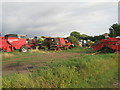 Graveyard for farm machinery