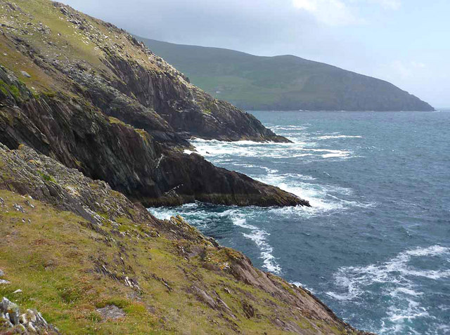 The coast east of Dunmore Head © Eileen Henderson cc-by-sa/2.0 ...