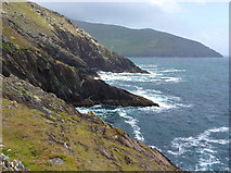 V3098 : The coast east of Dunmore Head by Eileen Henderson