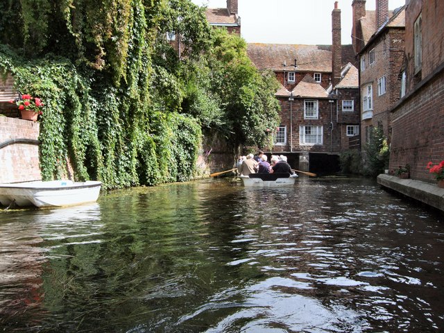 Great Stour - Canterbury © Paul Gillett :: Geograph ...