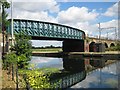 River Lee Navigation: Clapton Junction railway viaduct