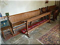 SU8432 : St Mary's, Bramshott- choirstalls by Basher Eyre