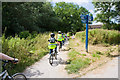 Cycling in Morden Hall Park