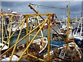 Fishing Boats at Eyemouth Harbour, Berwickshire