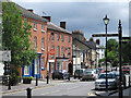 The high street in Llanfyllin