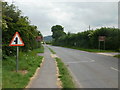 Brecon Road reaches Hay-on-Wye