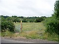 Footpath crosses road