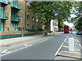 Looking north-east in Baylis Road