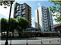 Towerblocks in Lambeth Road