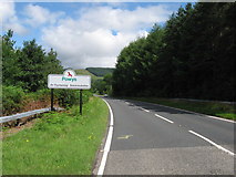 SO0014 : County boundary on A470 by Gareth James