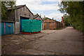 Disused buildings within former St Leonards Hospital grounds