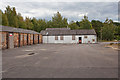 Disused buildings at former WWII St Leonards Hospital