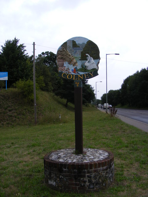 Colney Village Sign