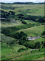 Hill farms in Cwm Brefi, Ceredigion