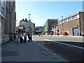 Bus stop in Westminster Bridge Road