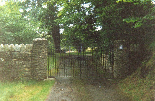 Gate to Annamoe Old Rectory