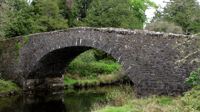 Old Stone Bridge at Ardmolich