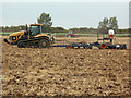 Cultivating near Oxford Grange Farm