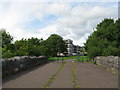 Taff Trail, at end of Cefn viaduct