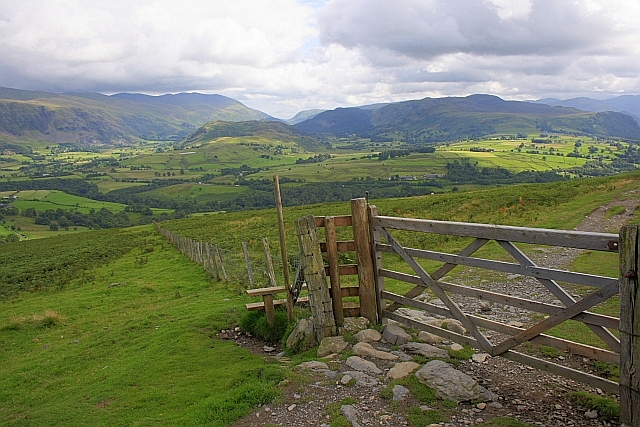 Gate on Lonscale Fell
