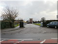 Entrance to Llantarnam School