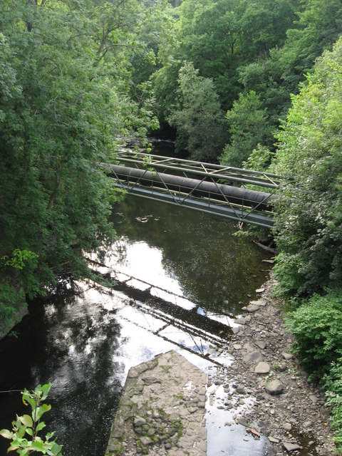 River Taff near Quaker's Yard