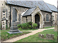 The church of St James in Wilton - war memorial