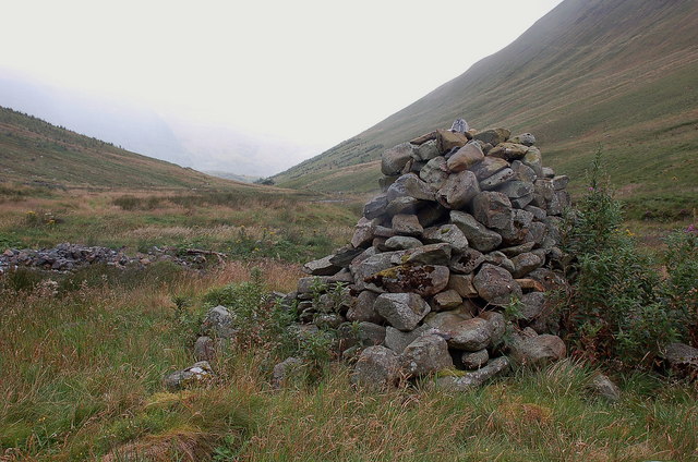 Carrifran Glen from the cairn
