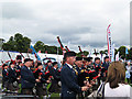 Pipe band at Perth Show