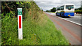 J1547 : Roadside post near Banbridge (1) by Albert Bridge