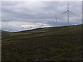 NO1855 : Wind turbines on eastern Drumderg by Russel Wills