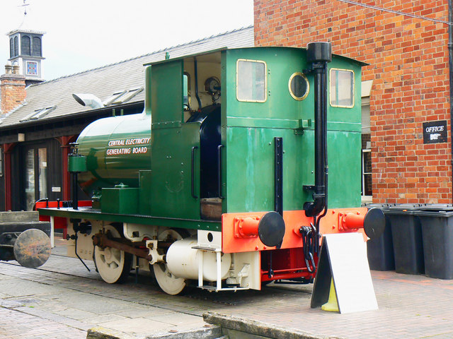 Locomotive outside the National... © Brian Robert Marshall cc-by-sa/2.0 ...