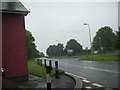 Staggered crossroads on the A40, Redstone Cross