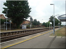 TQ9066 : Kemsley railway station by Stacey Harris