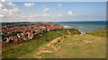 TG1643 : Sheringham from Beeston Bump by Chris Holifield