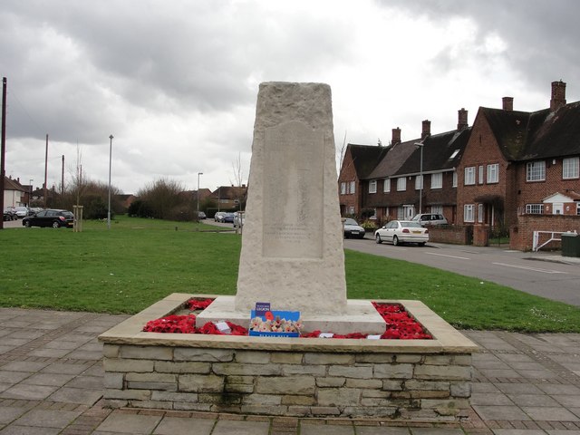 The War Memorial at East Bedfont