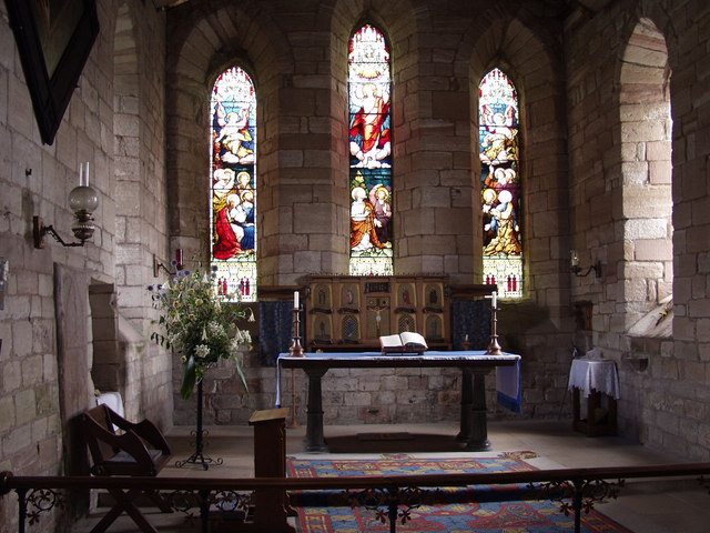 The altar, Lindisfarne Parish Church