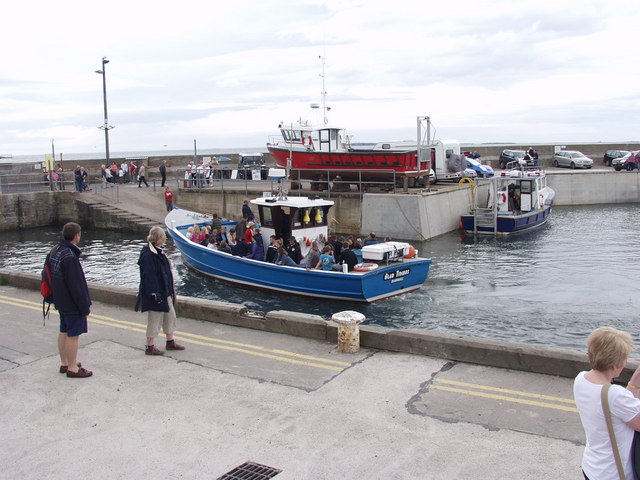 Trip Boat at Seahouses harbour