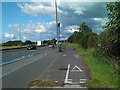 The cycle lane on the East Lancs Road