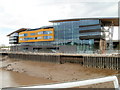 Newport : riverside view of new university building