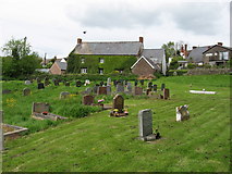 SO4024 : Grosmont churchyard by Gareth James
