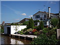 House with boathouse, Shropshire Union Canal